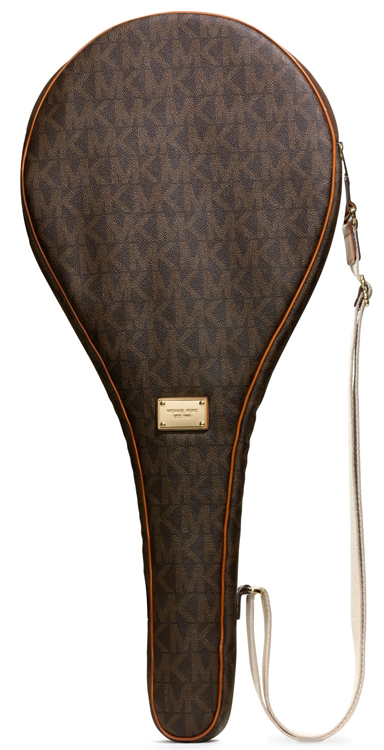 MICHAEL Michael Kors Jet Set Logo Tennis Racket Case