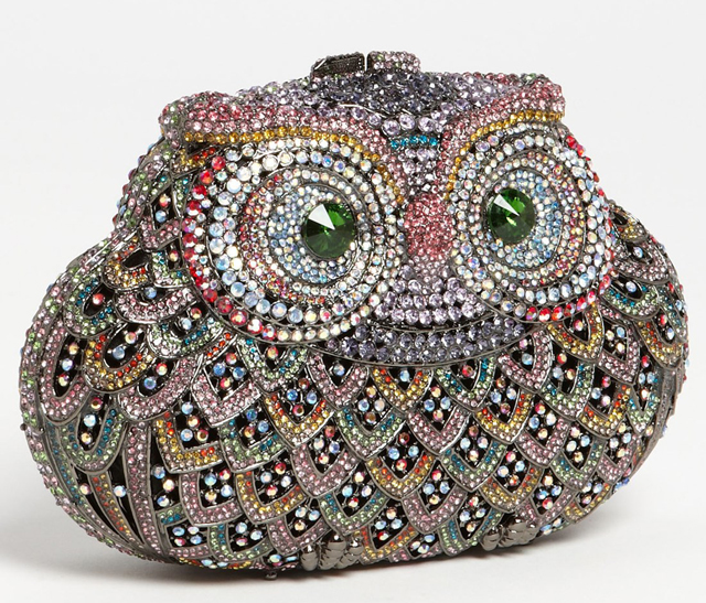 Natasha Couture Owl Clutch