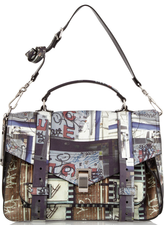 The 2103 Met Gala is celebrating punk fashion, and so are these handbags 8 Proenza Schouler Graffiti Leather PS1