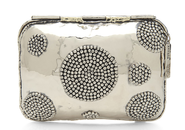 Anndra Neen Polka Dot Clutch