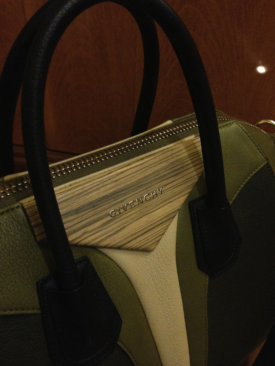 Givenchy Antigona Bag with Wood Detail