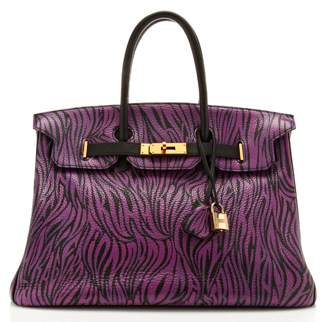 Moda Operandi Exclusive: Hermes Birkin Bag Graffiti'd by artist Travis W. Simon