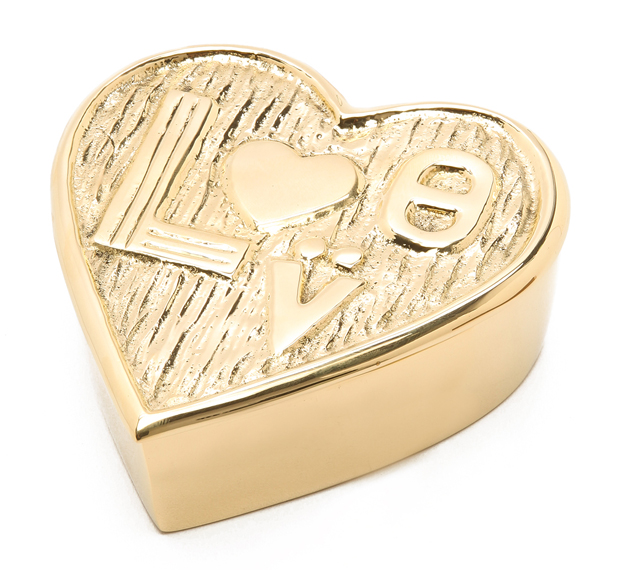 Jonathan Adler Brass Love Box