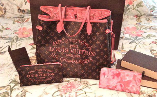 Louis Vuitton Articles de Voyage Floral Bags