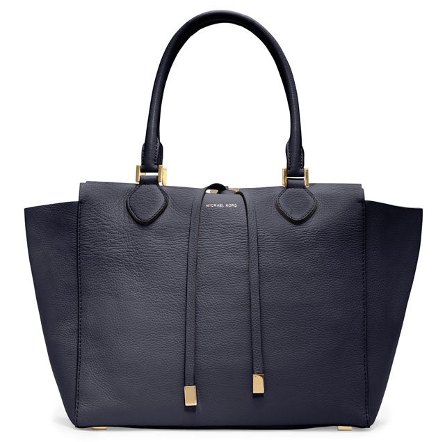 Michael Kors Large Miranda Pebbled Leather