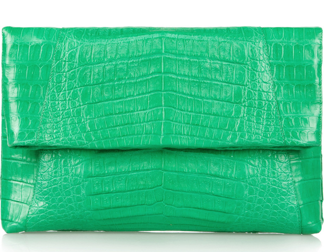 Nancy Gonzalez Crocodile Clutch