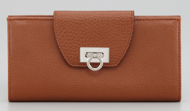 Salvatore Ferragamo Classic Mediterraneo Continental Wallet