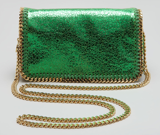 Stella McCartney Crackled Crossbody Bag