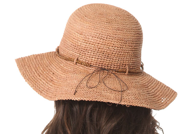 Bop Basics Raffia Hat