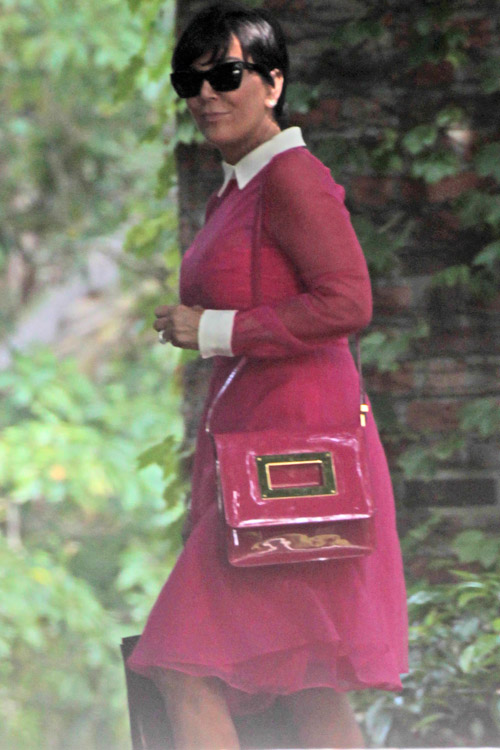 Celebs Carried Some Great Bags to Kim Kardashian's Baby Shower 13 Celebs attend Kim Kardashian's baby shower (9)