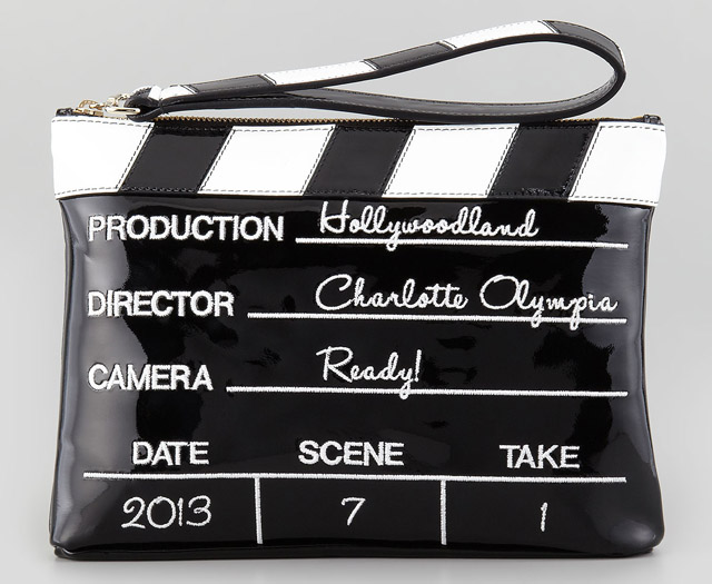 Charlotte Olympia Lights! Camera! Action! Clutch