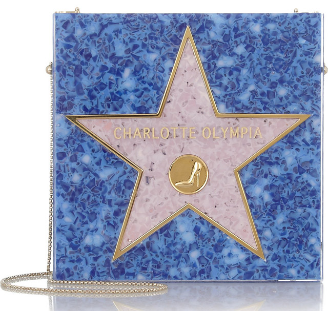 Charlotte Olympia Walk of Fame Perspex Clutch