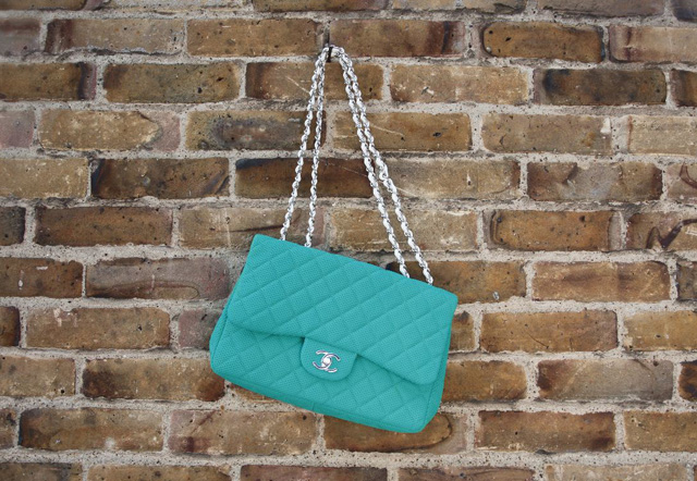 Chanel Green Flap Bag