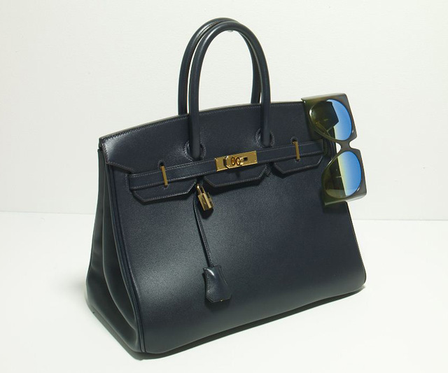 Hermes Birkin Dark Blue