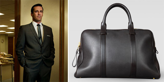 Don Draper and Tom Ford Small Buckley Duffel