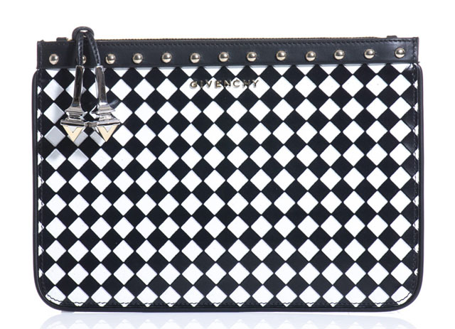 Givenchy Checkered Clutch