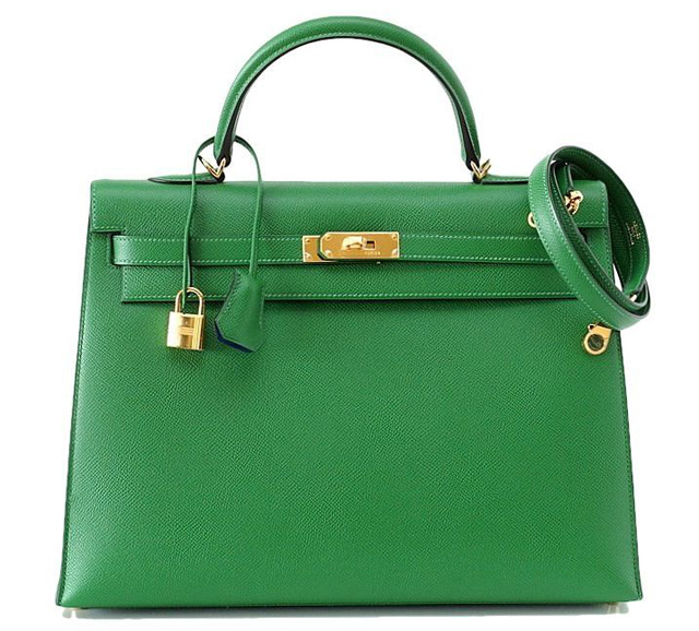 Kelly green bag deals