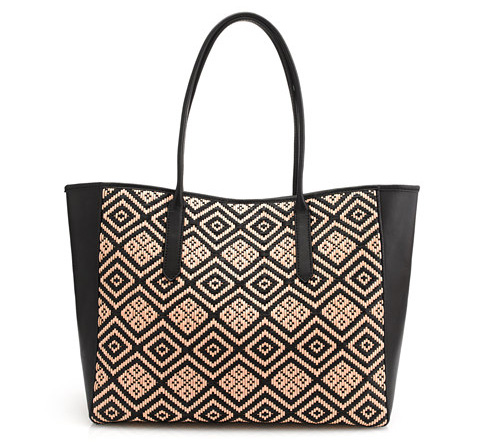 J.Crew Tartine Raffia Tote