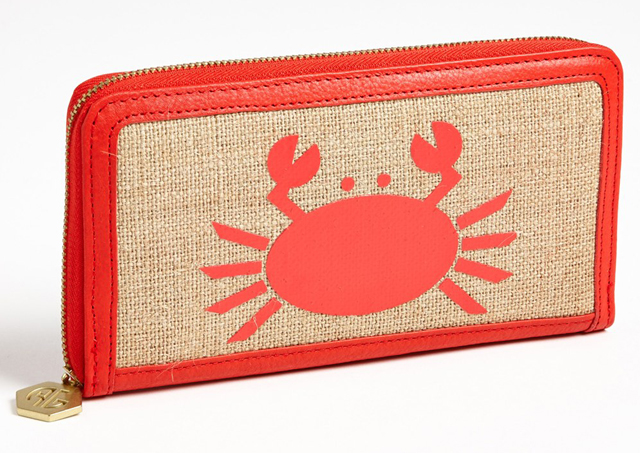 Jonathan Adler Crab Continental Wallet