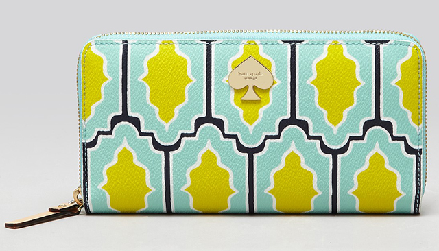 Kate Spade Cabana Tile Lacey Wallet