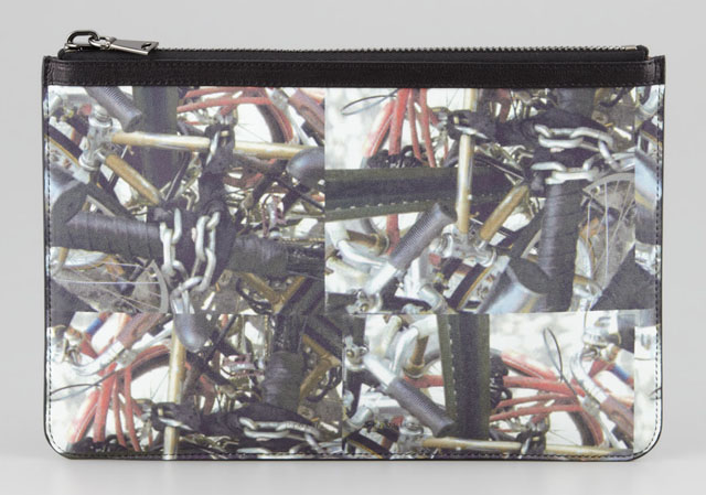 Proenza Schouler Bike-Print Zip Pouch