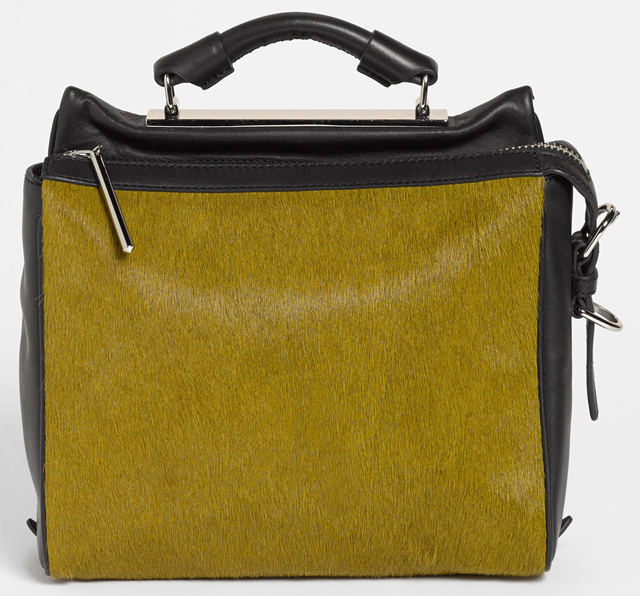 3.1 Phillip Lim Calf Hair Ryder Bag Olive