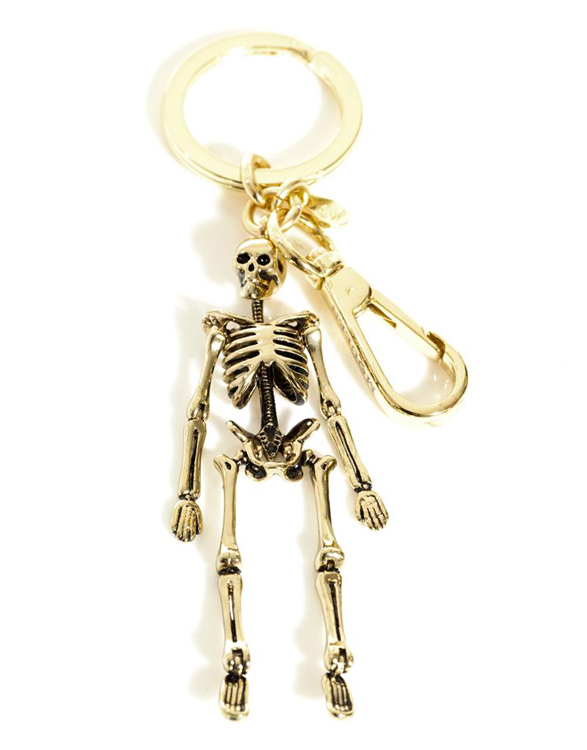 Alexander McQueen Skeleton Key Fob