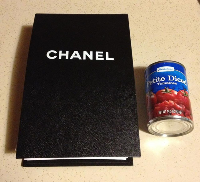 Chanel Box and Tomato Can