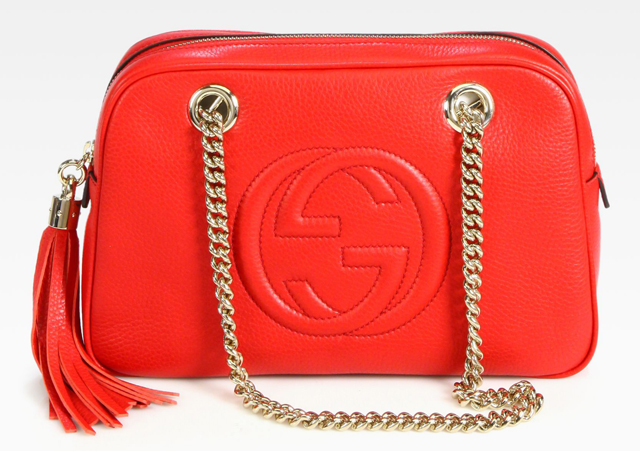 Gucci Soho Leather Shoulder Bag