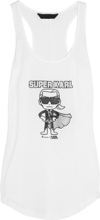 Karl Lagerfeld x Tokidoki Super Karl Tank Top