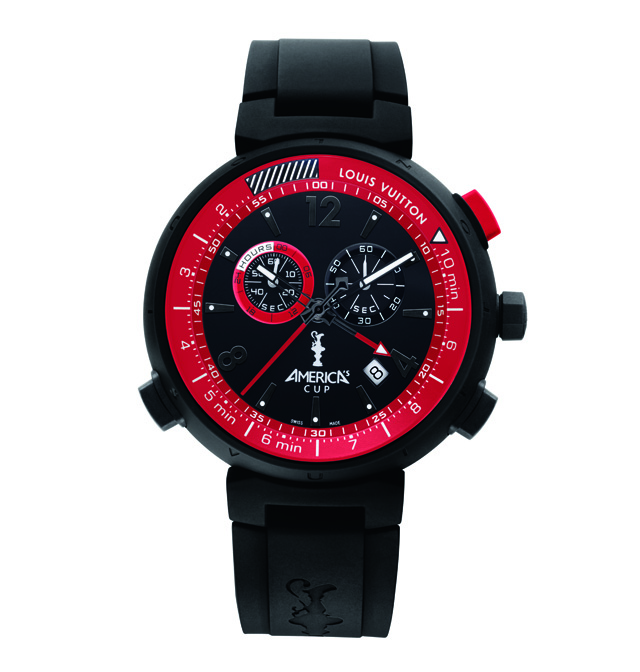 Louis Vuitton America's Cup Watch Black