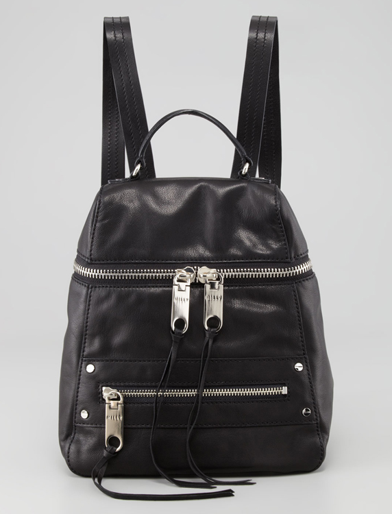 Milly Riley Leather Backpack