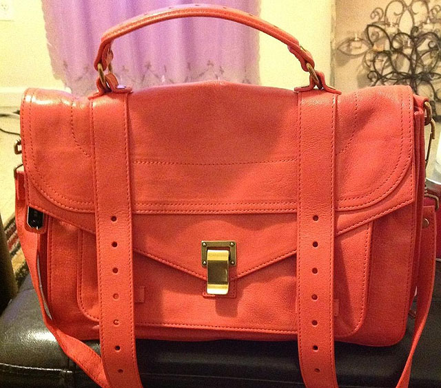 Proenza Schouler PS1 Bag Coral