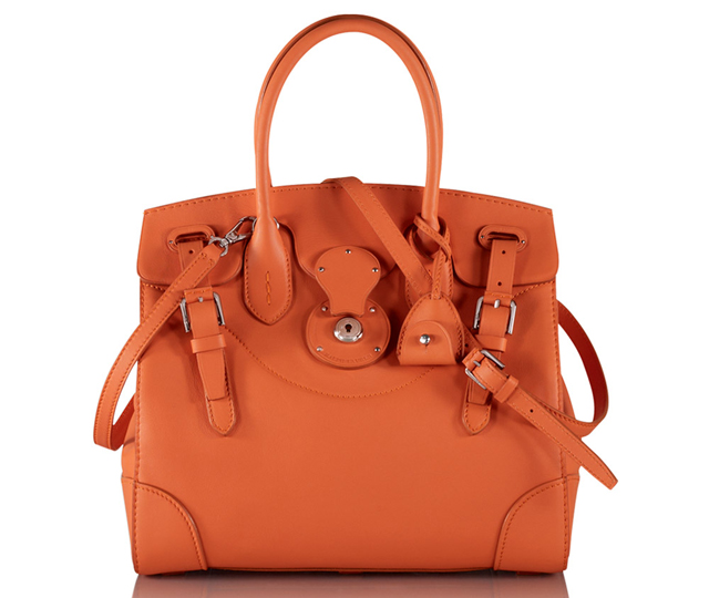 Ralph Lauren Soft Ricky Bag Orange