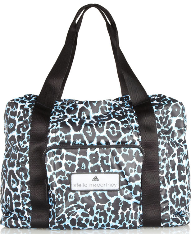 Adidas by Stella McCartney Leopard Print Taffeta Bag