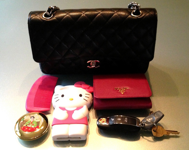 Chanel Classic Flap Bag Hello Kitty