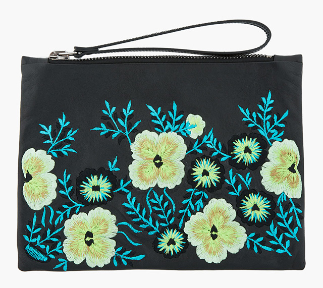 Christopher Kane Embroidered Pouch