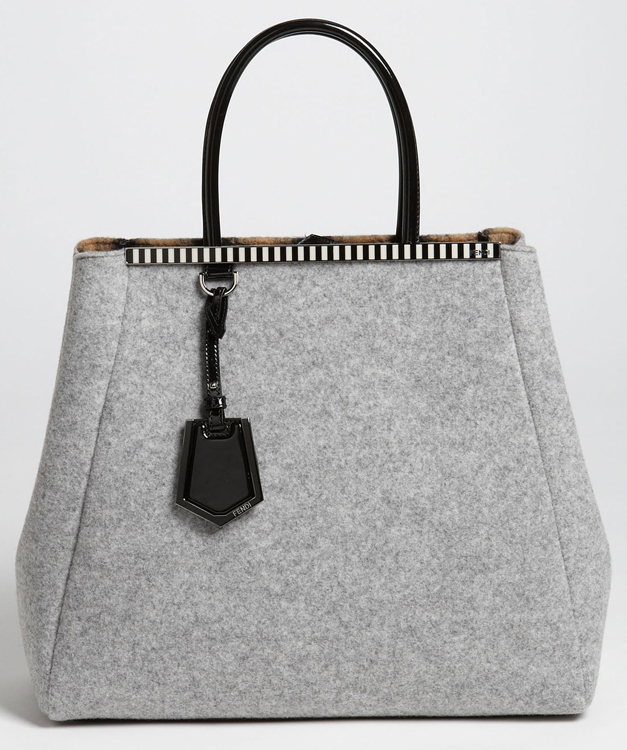 Fendi Wool 2Jours Tote