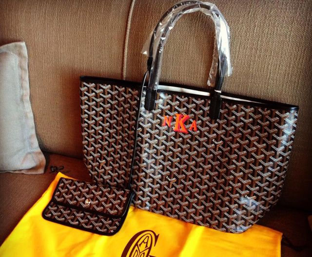 Goyard St. Louis Tote Monogram