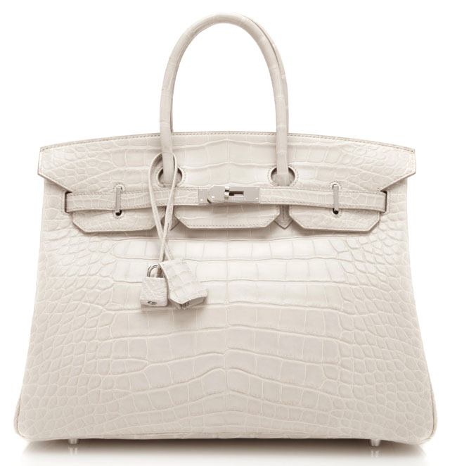 Hermes Birkin 35cm Alligator Beton