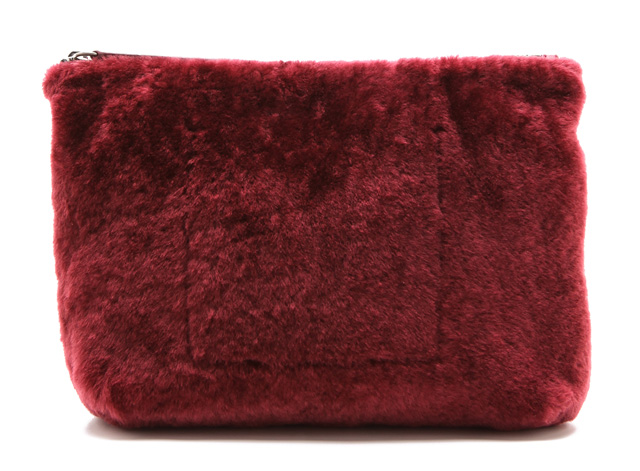 KARA Shearling Pouch