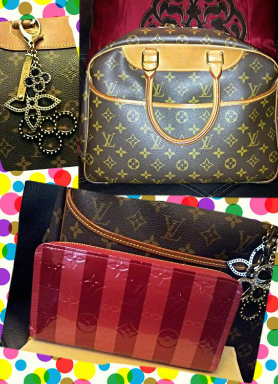 Louis Vuitton Collage