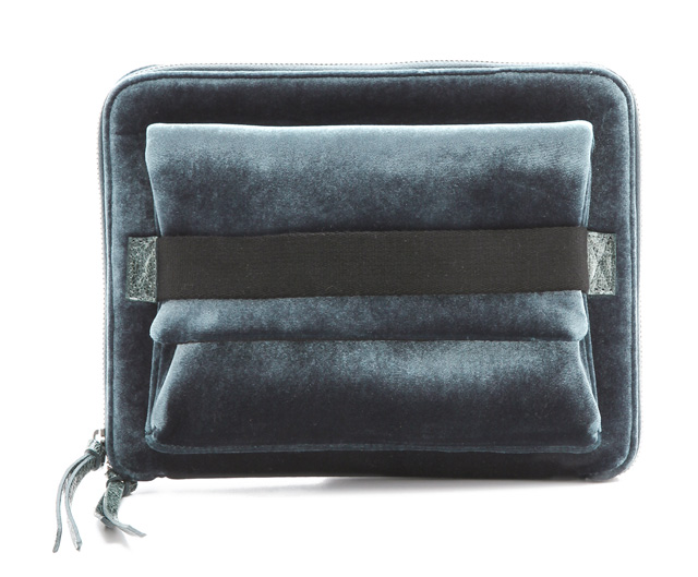 MM6 Maison Martin Margiela Velvet iPad Clutch