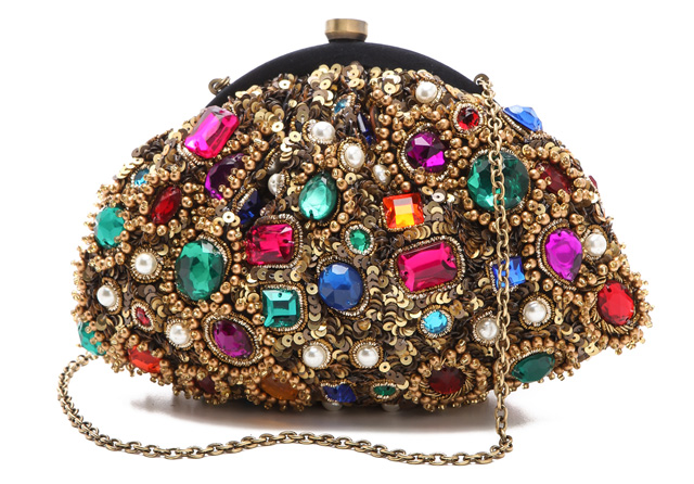 Santi Jewel Encrusted Clutch