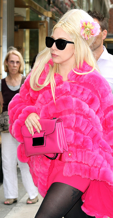 Only Lady Gaga Could Pull Off This Custom Bag | Vogue