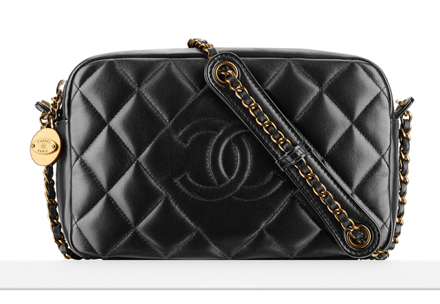 Chanel Diamond Small Camera Case