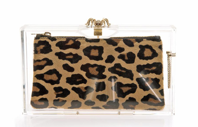 Charlotte Olympia Pandora Perspex Clutch