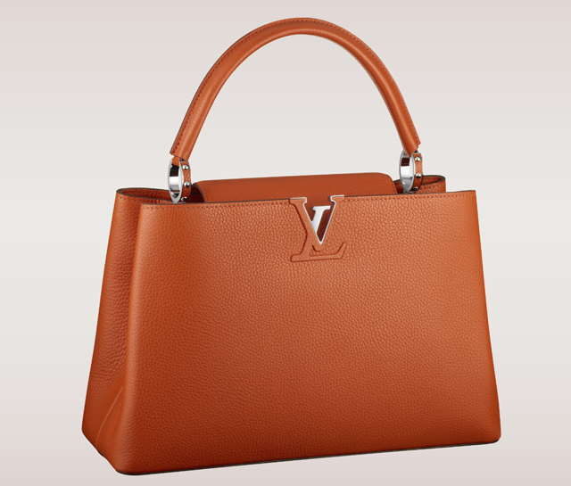Louis Vuitton Capucines Bag Orange