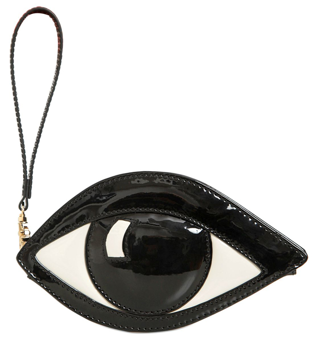 Lulu Guinness Patent Eye Coin Purse