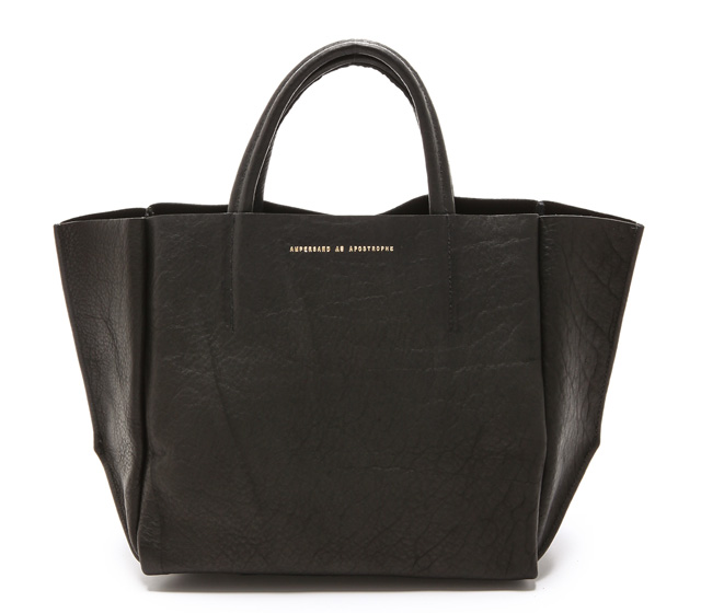 ONE by Ampersand as Apostrophe Half Tote Black